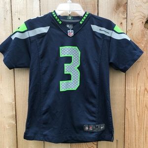 Kids NFL Seattle Seahawks Russell Wilson Jersey